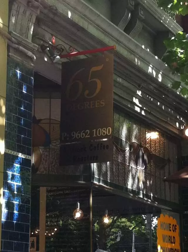 65 Degrees Cafe