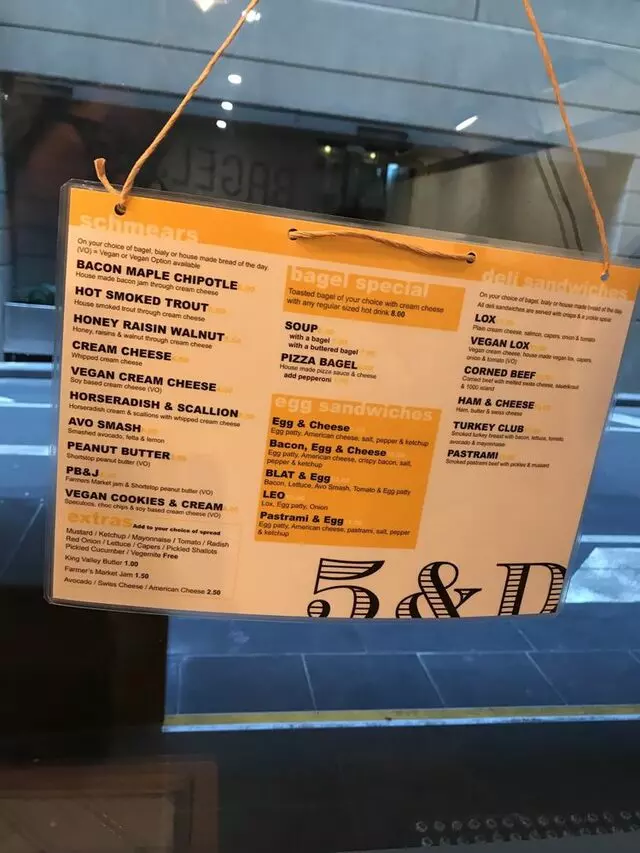 5 and Dime Bagels